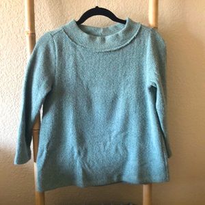 LOFT Outlet sweater, Size SP, blue/green